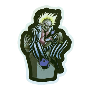 COPY - Beetlejuice Vinyl Sticker